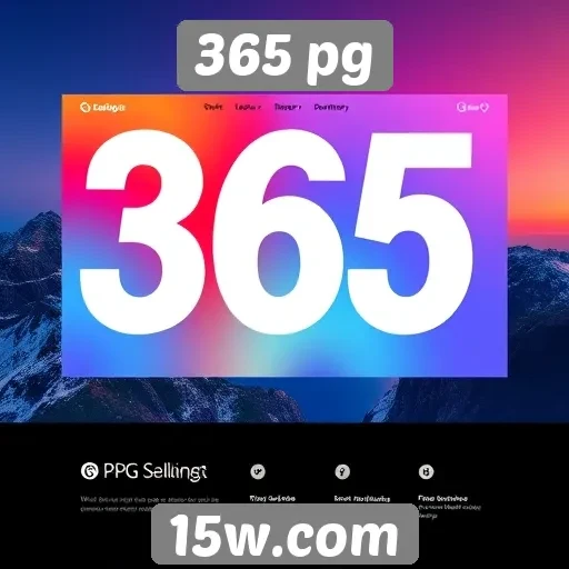 Evolução do design e interface do 365 pg