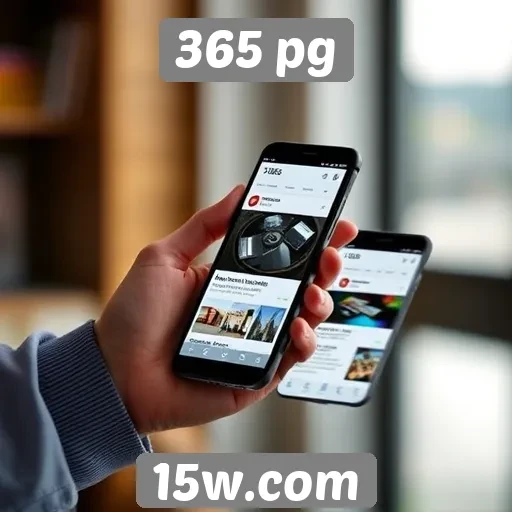 Facilidade de uso em dispositivos móveis de 365 pg